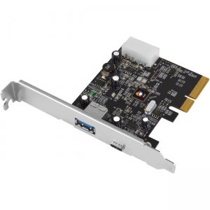 SIIG JU-P20A12-S1 USB 3.1 2-Port PCIe Host Adapter - Type-A/C