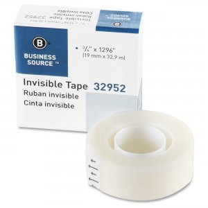 Business Source 32952BX Invisible Tape BSN32952BX