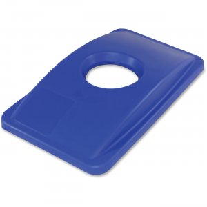 Thin Bin 702511 Round Cut Out Blue Lid IMP702511