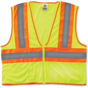 GloWear 21293 Class 2 Two-tone Lime Vest EGO21293