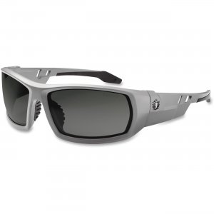 Ergodyne 50130 Smoke Lens/Gray Frame Safety Glasses EGO50130