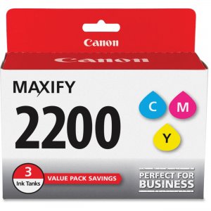 Canon PGI2200CMY PG-2200 MAXIFY Color Ink Tank CNMPGI2200CMY