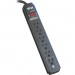Tripp Lite TLP615B Protect It! 6-Outlet Surge Protector, 15 ft. Cord, 790 Joules, Black Housing