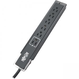 Tripp Lite TLP606SSTELB Protect It! 6-Outlet Surge Suppressor/Protector