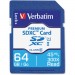 Verbatim 44024 64GB Premium SDXC Memory Card, UHS-I Class 10