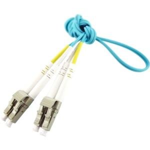 Axiom QK735A-AX BENDnFLEX Silver OM4 Fiber Optic Cable 15m for HP