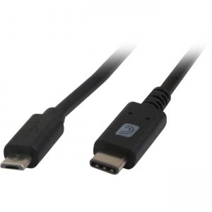 Comprehensive USB2-CB-3ST USB 2.0 C Male to Micro B Male Cable 3ft.