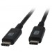 Comprehensive USB31-CC-6ST USB 3.1 C Male to C Male Cable 6ft.