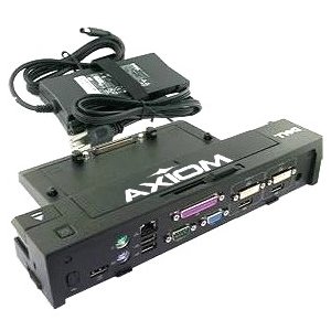 Axiom 331-6304-AX E-Port Plus Replicator USB 3.0 w/130-Watt Power Adapter Cord for Dell