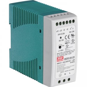 TRENDnet TI-M6024 60 W Single Output Industrial DIN-Rail Power Supply