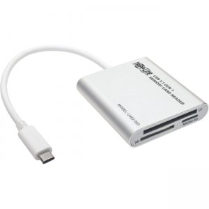Tripp Lite U452-003 USB 3.1 Gen 1 Multi-Drive Smart-Card Flash-Memory Media Reader/Writer