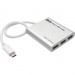 Tripp Lite U460-004-4A 4-Port Portable USB 3.1 Gen 1 Hub, Aluminum