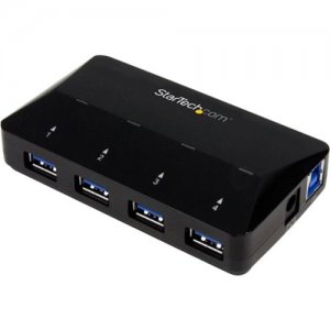 StarTech.com ST53004U1C 4-Port USB 3.0 Hub plus Dedicated Charging Port - 1 x 2.4A Port