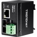 TRENDnet TI-F10SC Hardened Industrial 100Base-FX Multi-Mode SC Fiber Converter (2 km, 1.2 mi.)