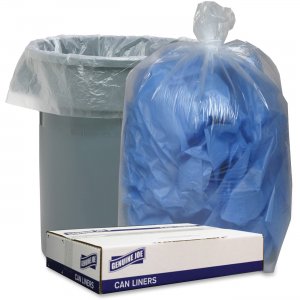 Genuine Joe 29133 Clear Low Density Liners