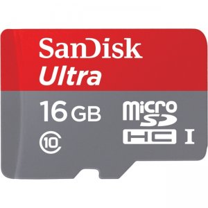 SanDisk SDSQUNC-016G-AN6MA 16GB Ultra microSD High Capacity (microSDHC) Card