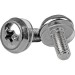 StarTech.com CABSCREWSM5 M5 x 12mm - Mounting Screws - 100 Pack