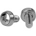 StarTech.com CABSCREWSM62 M6 x 12mm - Mounting Screws - 100 Pack