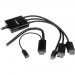 StarTech.com DPMDPHD2HD HDMI, DisplayPort or Mini DisplayPort to HDMI Converter Cable - 2 m (6 ft)