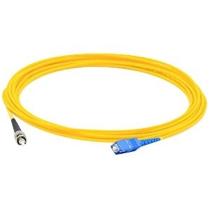 AddOn ADD-ST-SC-10MS9SMF 10m Single-Mode fiber (SMF) Simplex ST/SC OS1 Yellow Patch Cable