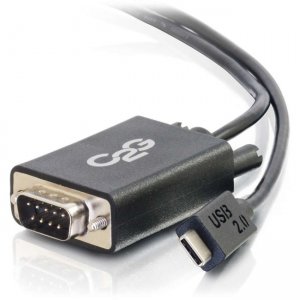 C2G 29470 USB 2.0 USB-C to DB9 Serial RS232 Adapter Cable