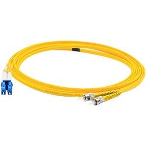 AddOn ADD-LC-FC-1M9SMF 1m Single-Mode fiber (SMF) Duplex LC/FC OS1 Yellow Patch Cable