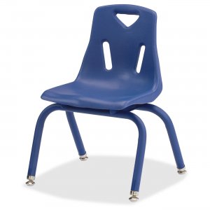 Jonti-Craft 8124JC1003 Jonti-Craft Berries Plastic Chair w/Powder Coated Legs