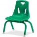 Jonti-Craft 8120JC1119 Jonti-Craft Berries Plastic Chair w/Powder Coated Legs