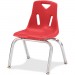 Jonti-Craft 8142JC1008 Jonti-Craft Berries Plastic Chairs w/Chrome-Plated Legs