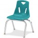 Jonti-Craft 8142JC1005 Jonti-Craft Berries Plastic Chairs w/Chrome-Plated Legs