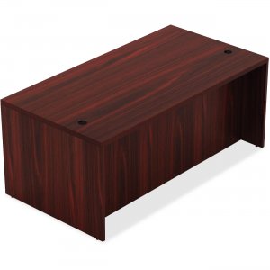 Lorell 34304 Chateau Series Mahogany Laminate Desking