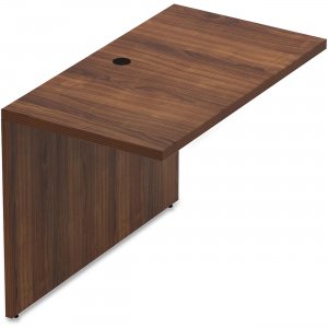 Lorell 34324 Chateau Series Mahogany Laminate Desking