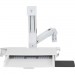 Ergotron 45-260-216 StyleView Sit-Stand Combo Arm with Worksurface (white)