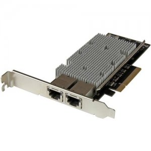 StarTech.com ST20000SPEXI 2-Port PCI Express 10GBase-T Ethernet Network Card - with Intel X540 Chip