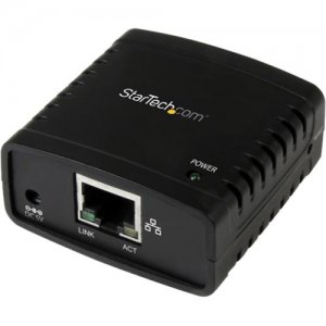 StarTech.com PM1115U2 10/100Mbps Ethernet to USB 2.0 Network LPR Print Server