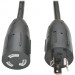 Tripp Lite P046-010-LL Power Extension Cord