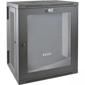 Tripp Lite SRW15USG SmartRack 15U Low-Profile Switch-Depth WallMount Rack Enclosure Cabinet