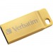 Verbatim 99104 16GB Metal Executive USB 3.0 Flash Drive - Gold