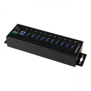 StarTech.com ST1030USBM 10-Port Industrial USB 3.0 Hub - ESD and Surge Protection