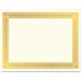 Geographics 47829 Gold Foil Certificate GEO47829