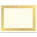 Geographics 47829 Gold Foil Certificate GEO47829