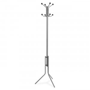 Lorell 02587 Tripod Base Metal Coat Rack LLR02587