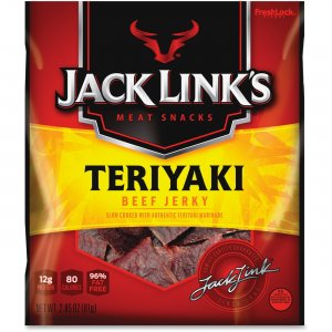 Jack Link's 87635 Teryiaki Beef Jerky Snacks JCK87635