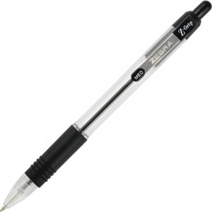 Zebra Pen 22218 Z-Grip Retractable Ballpoint Pens ZEB22218