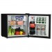 Alera ALERF616B 1.6 Cu. Ft. Refrigerator with Chiller Compartment, Black