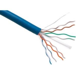 Axiom C5EBCSB1000P-AX CAT5e Plenum Bulk Cable Spool 1000FT (Blue)
