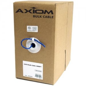 Axiom C5EBCS-K1000-AX CAT5e Bulk Cable Spool 1000FT (Black)