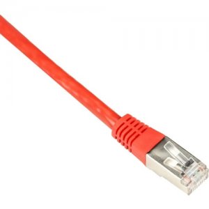 Black Box EVNSL0272RD-0015 CAT6 250-MHz Shielded, Stranded Cable SSTP (PIMF), PVC, Red, 15-ft. (4.5-m)