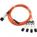 ENET QSFP-4X10G-AOC7M-ENC Fiber Optic Network Cable