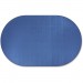 Flagship Carpets AS45BB Classic Solid Color 12' Oval Rug